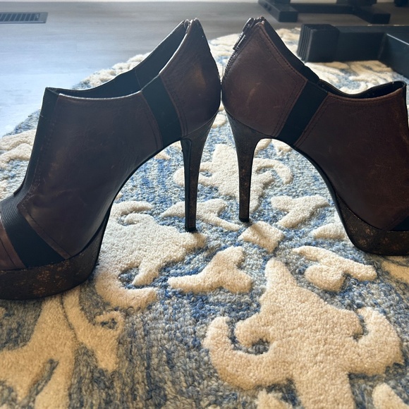 Jessica Simpson Ray Army Brown Vintage Nubuck Bootie Size 10 - Picture 2 of 4